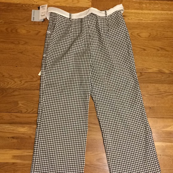 Checkered stretch pants - Picture 3 of 4